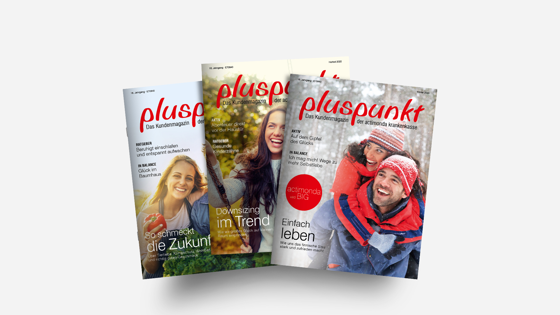 Cover des Magazins pluspunkt